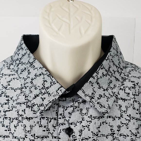 2X St. Patrick Print Microfiber Long Sleeve Shirt 2XL - Picture 2 of 7